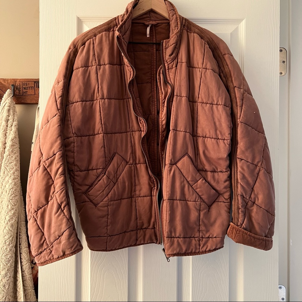 Free People Dolman Quilted Jacket